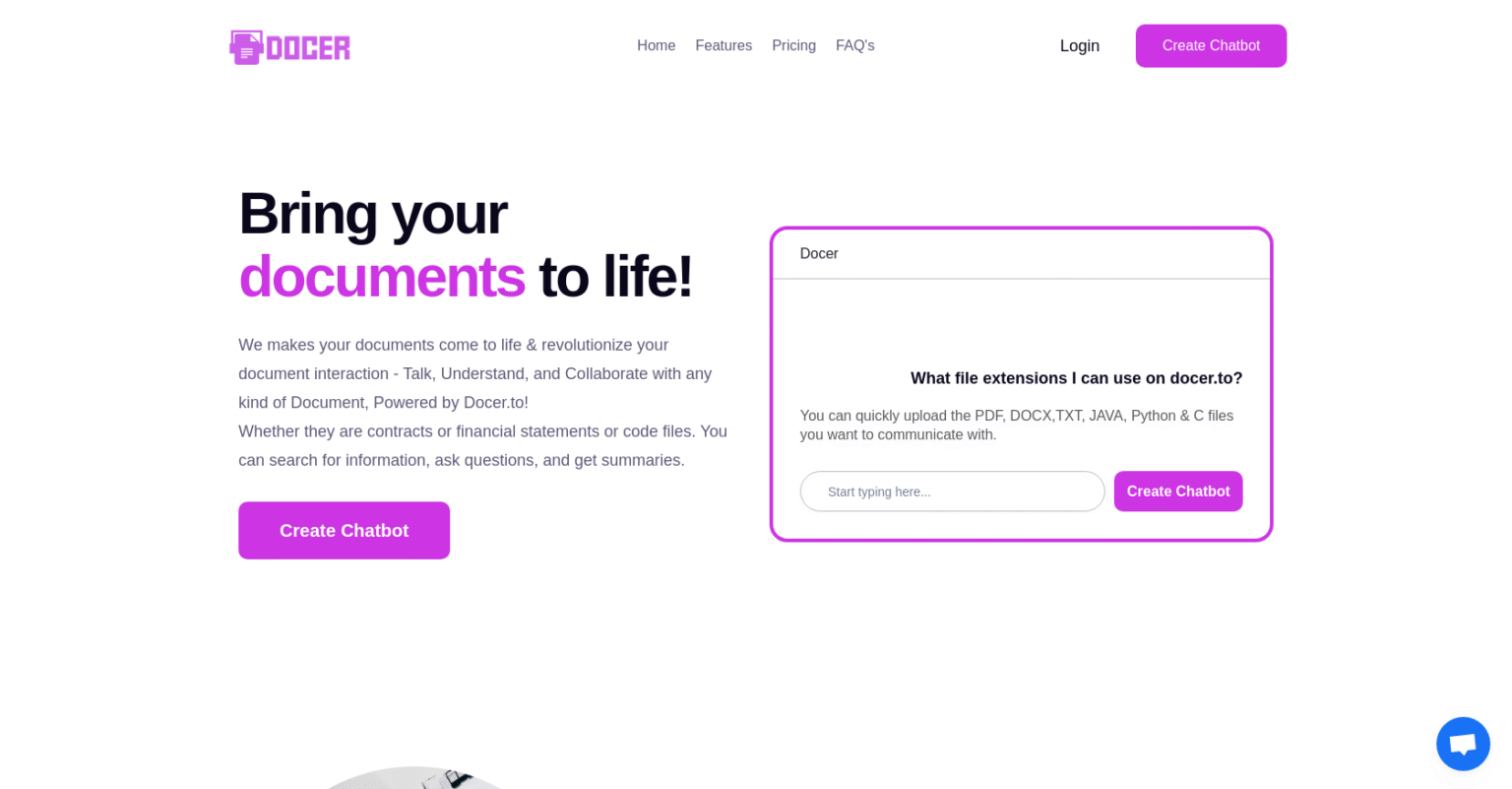 Docer – Best AI Tools